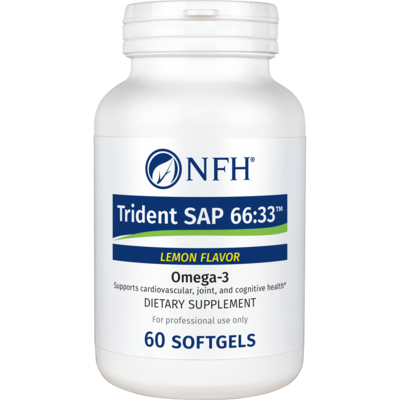 Trident SAP 66:33 Lemon Flavor 60 Softgels Trident SAP 66:33 Lemon Flavor 60 Softgels