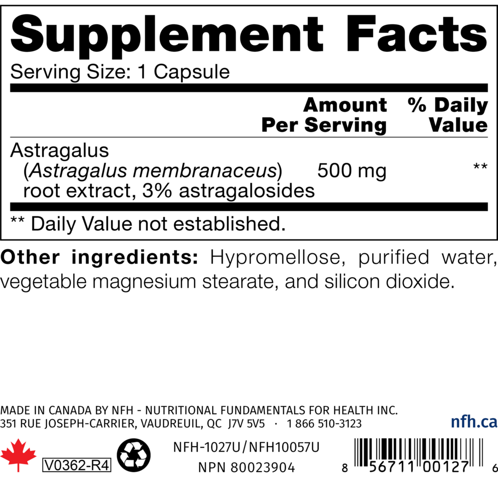 Product image for Astragalus SAP Adaptogenic.