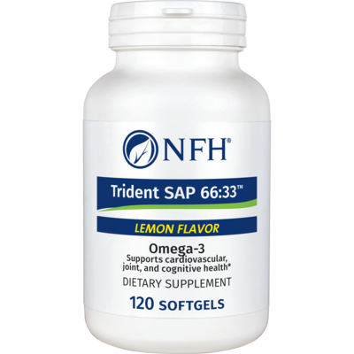 Trident SAP 66:33 Lemon Flavor 120 Softgels
