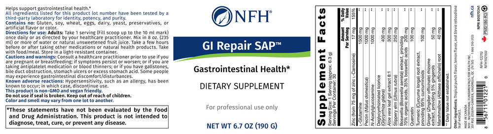 Product image for GI Repair SAP.