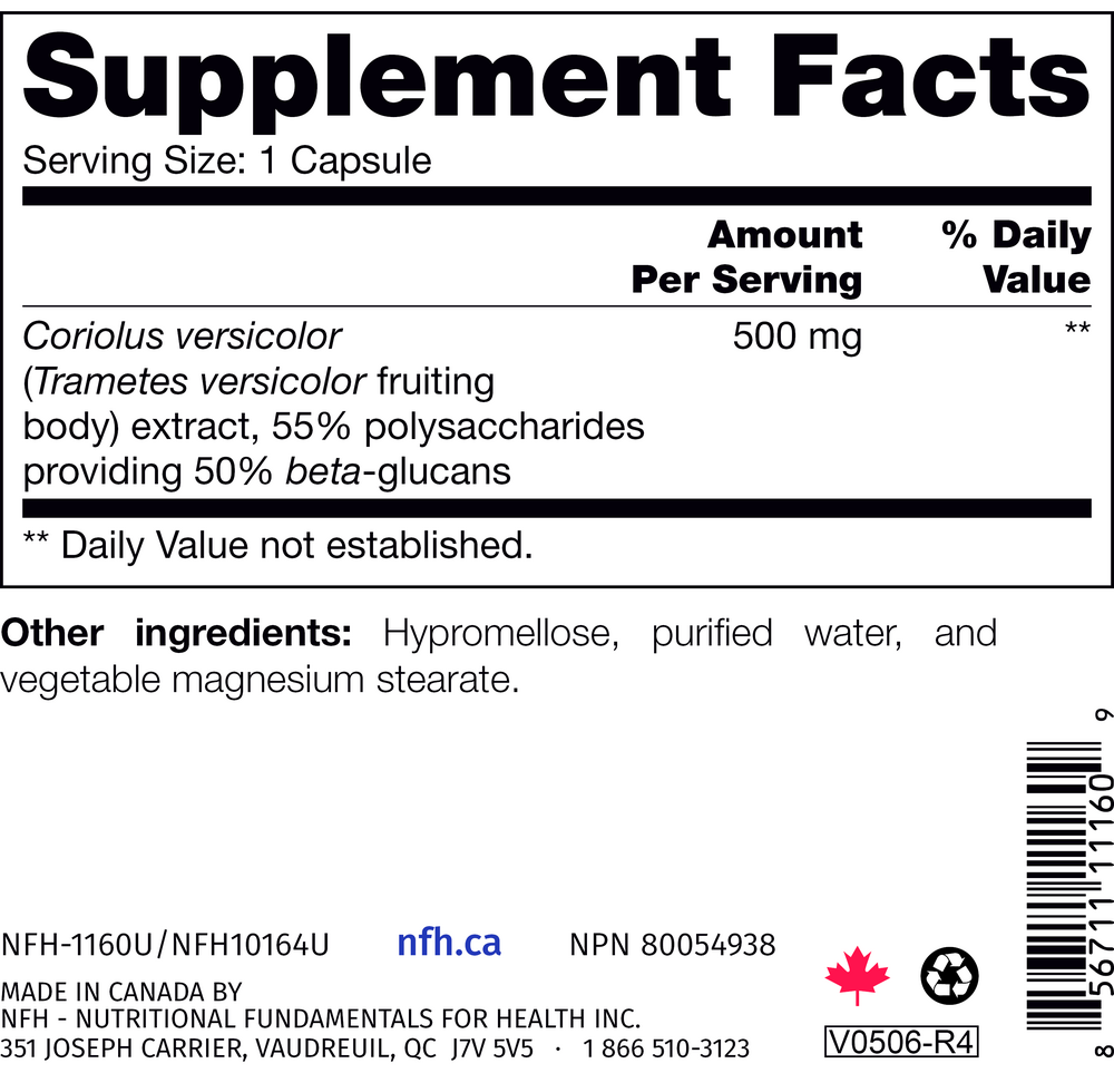 Product image for Coriolus Versicolor SAP.