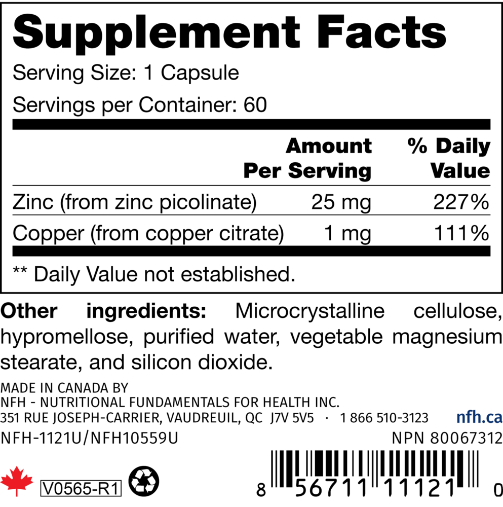 Product image for Zinc SAP.