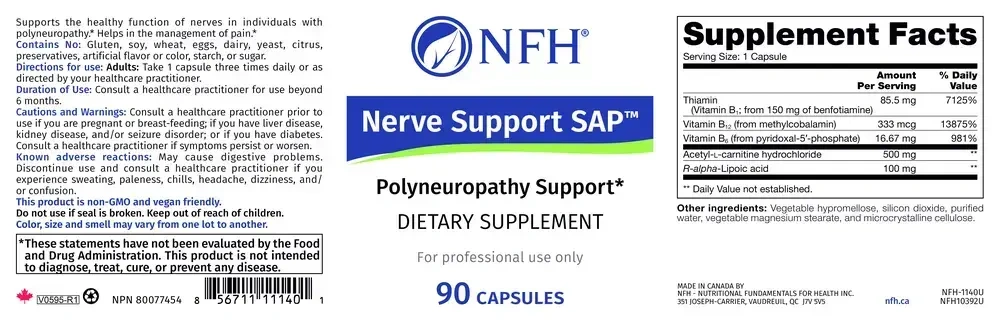 Product image for Nerve Support SAP.