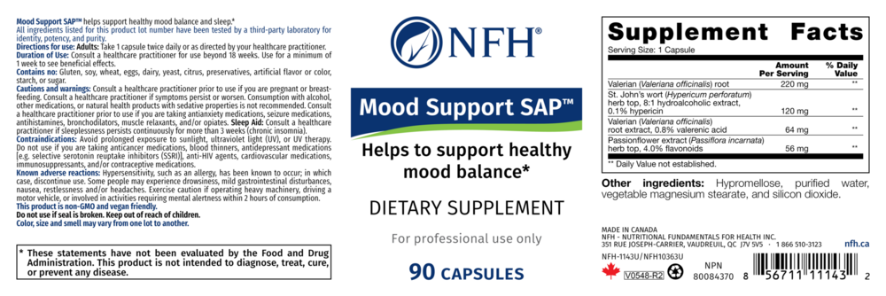 Product image for Mood Support SAP.