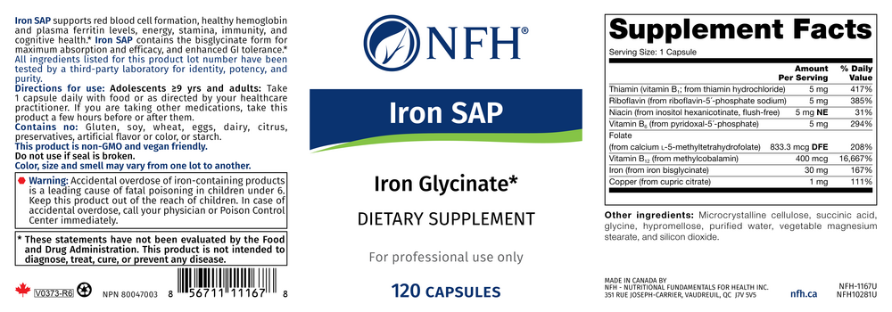 Product image for Iron SAP.
