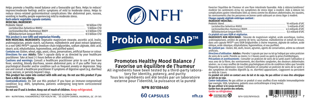 Product image for Probio Mood SAP.