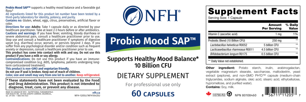 Product image for Probio Mood SAP.
