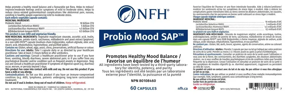 Product image for Probio Mood SAP.