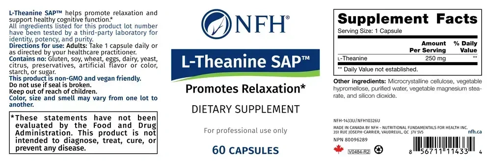 Product image for L-Theanine SAP.