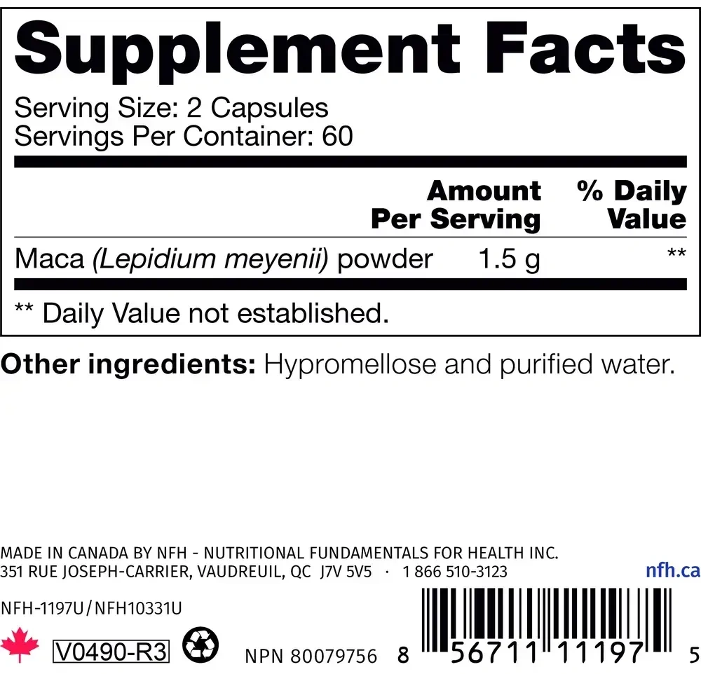 Product image for Maca SAP.
