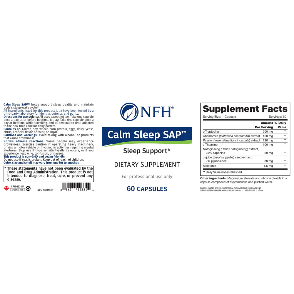Product image for Calm Sleep SAP.