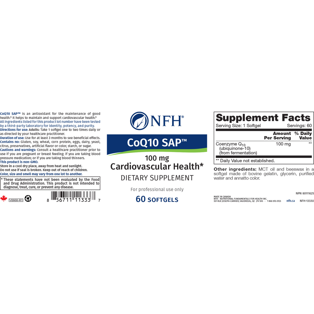 Product image for CoQ10 SAP.