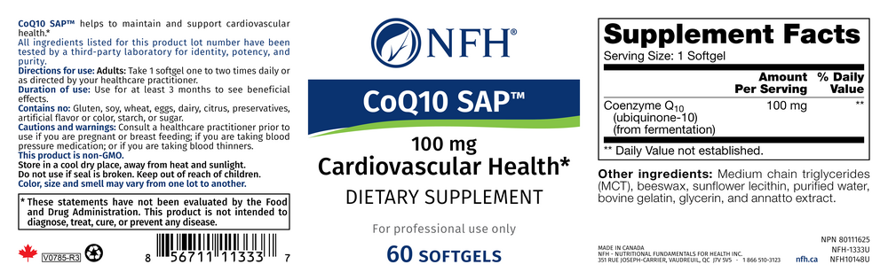 Product image for CoQ10 SAP.