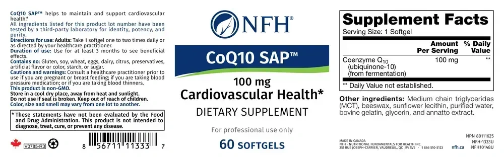 Product image for CoQ10 SAP.