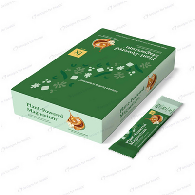 Plant-Powered Magnesium Bars, White Chocolate Caramel Flavor 12 bars