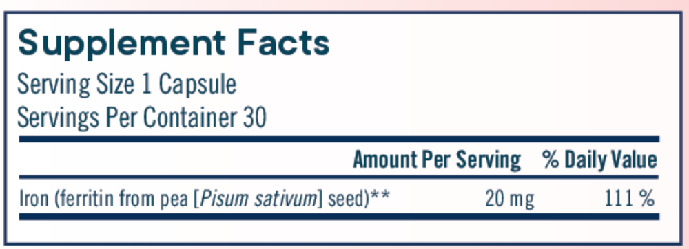 Product image for Ferritin+.