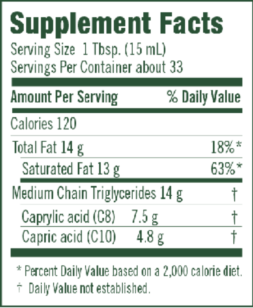 Product image for MCT Oil.