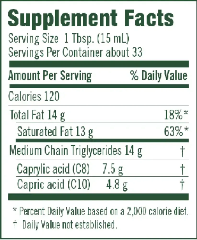 Product image for MCT Oil.