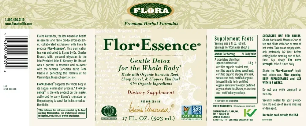 Product image for Flor-Essence Liquid Tea Blend.