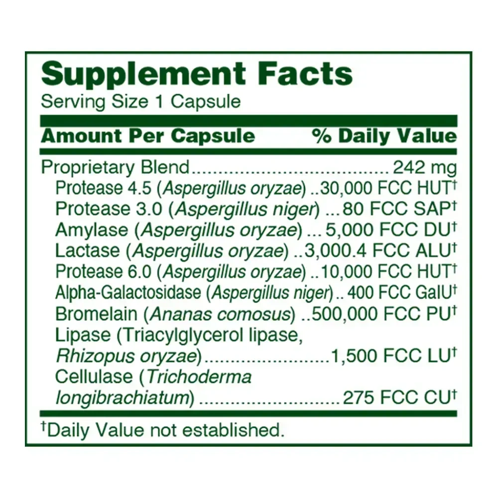 Product image for Urgent Support Digestive Enzymes (formerly Advanced Adult Enzyme Blend).