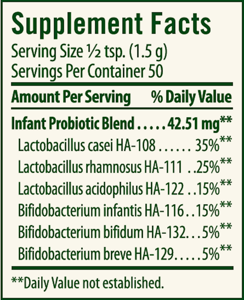 Product image for Toddler's Blend Probiotic.