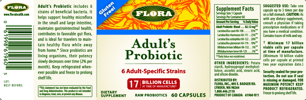 Product image for Adult's Blend Probiotic.