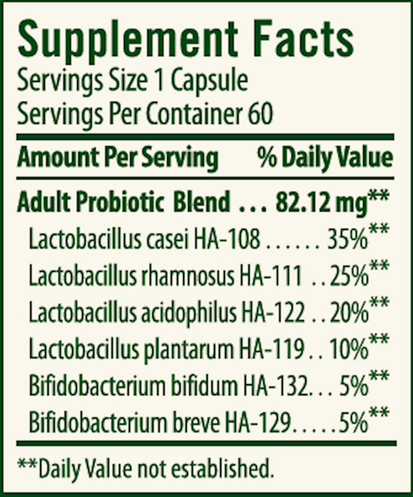 Product image for Adult's Blend Probiotic.
