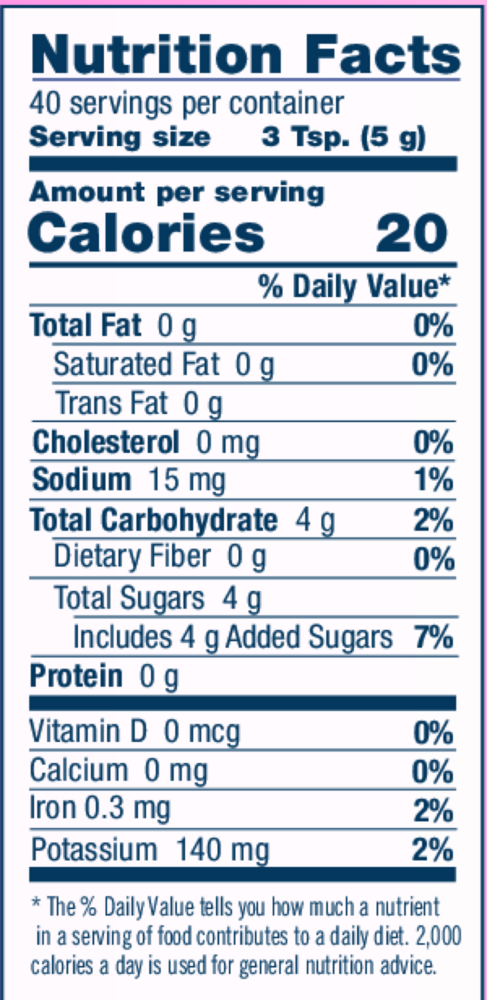 Product image for Flora Organic Red Beet Crystals.