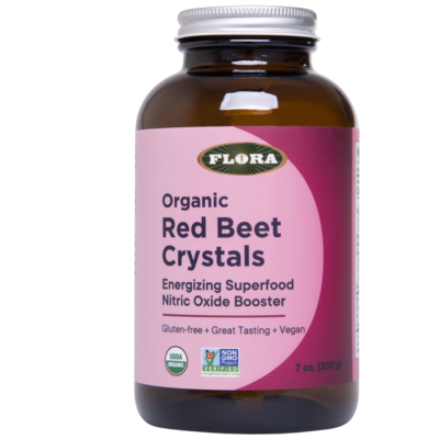 Flora Organic Red Beet Crystals 200 Grams