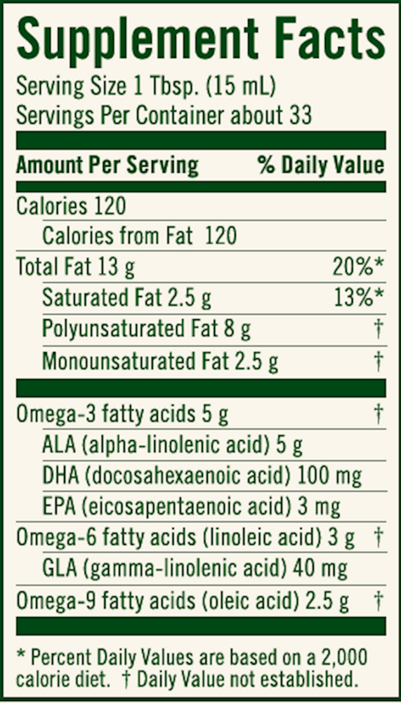 Product image for Udo's Choice DHA Oil Blend.
