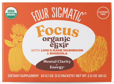 Focus Organic Elixir with Lion's Mane Mushrooms