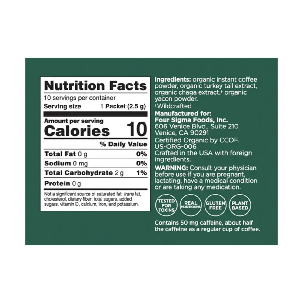 Product image for Gut Health Organic Coffee, Instant.