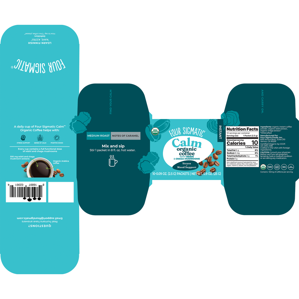 Product image for Calm Organic Instant Coffee.