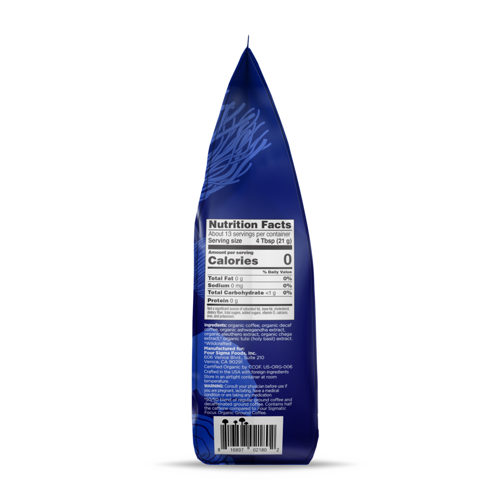 Product image for BALANCE Organic Half Caf Ground Coffee.