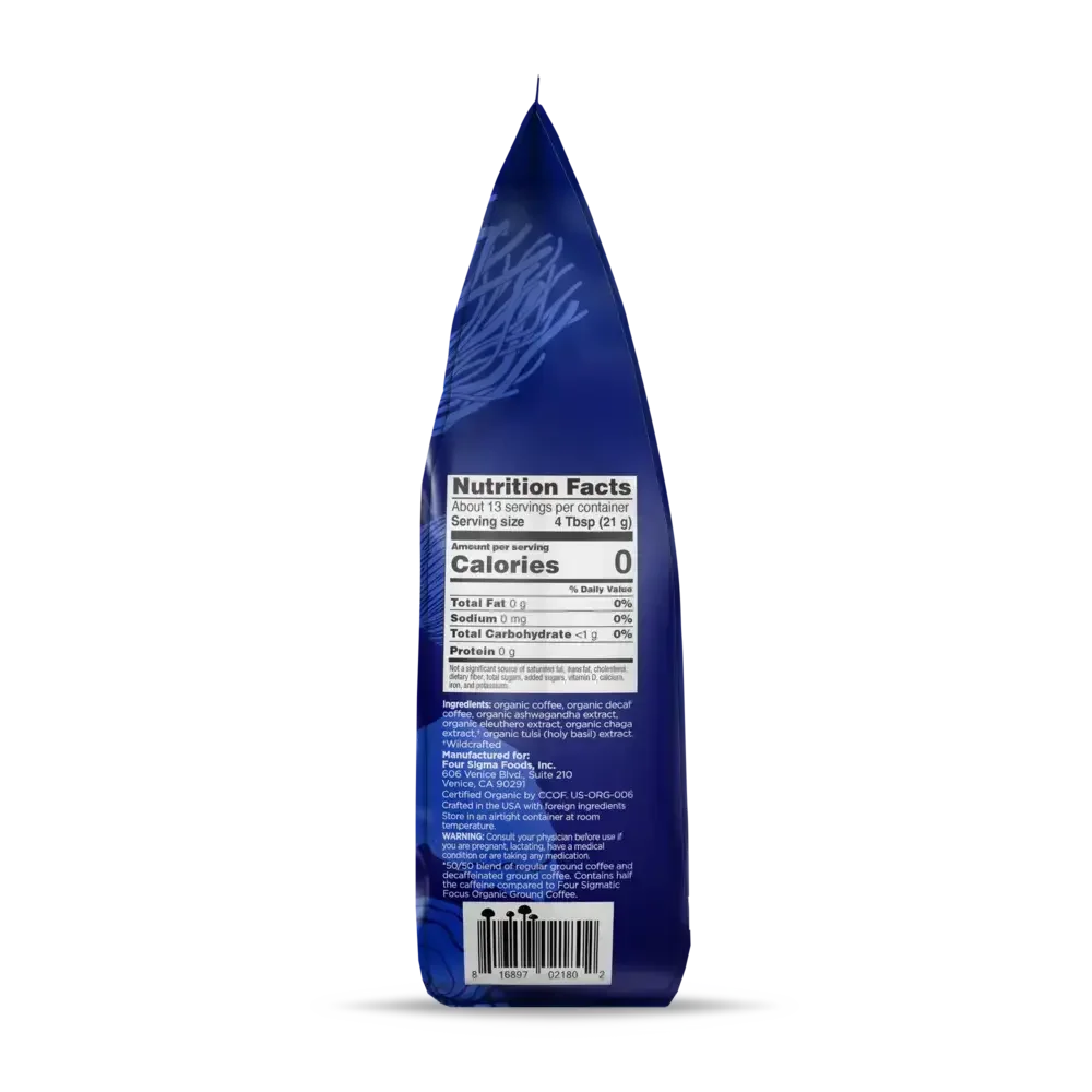 Product image for BALANCE Organic Half Caf Ground Coffee.