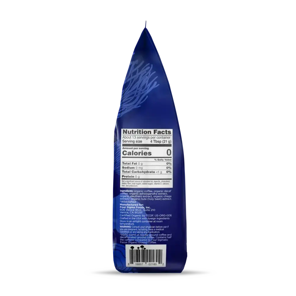 Product image for BALANCE Organic Half Caf Ground Coffee.