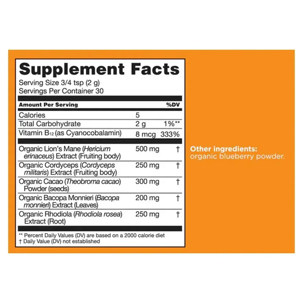 Product image for FOCUS Organic Mushroom Blend Mix.