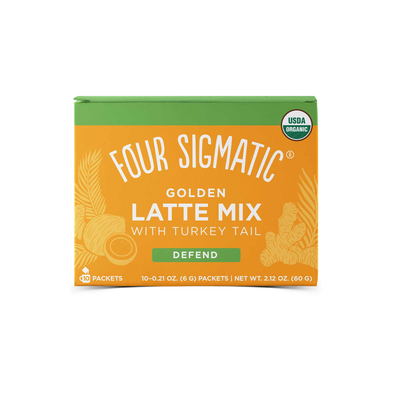 Golden Latte with Turkey Tail 10 Packets