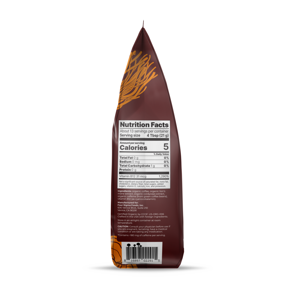 Product image for Focus Organic High Caf Coffee .