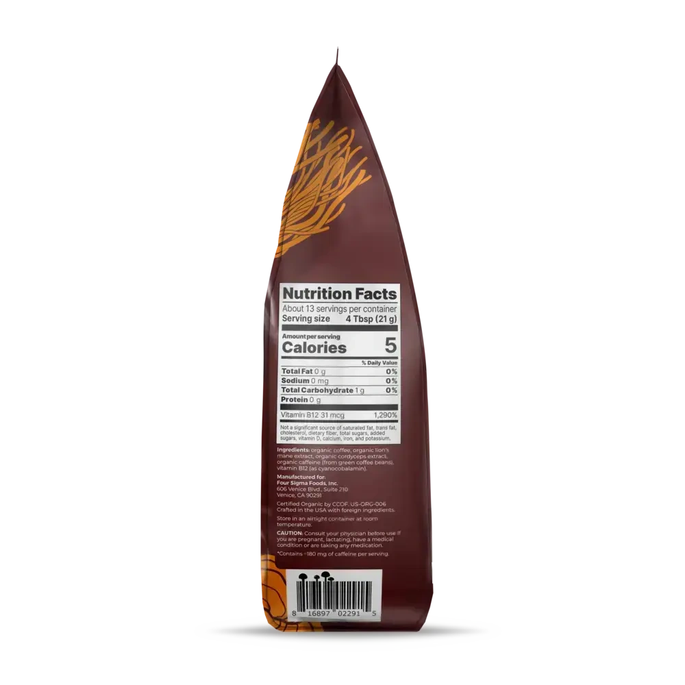 Product image for Focus Organic High Caf Coffee .