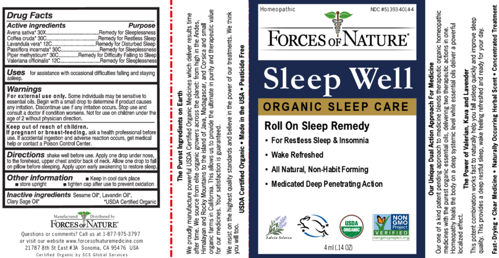 Product image for Sleep Well Organic.