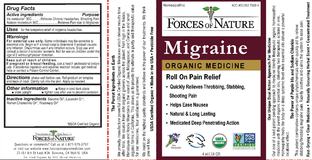 Product image for Migraine Organic.