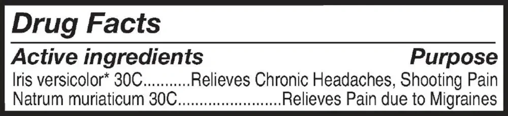 Product image for Migraine Organic.