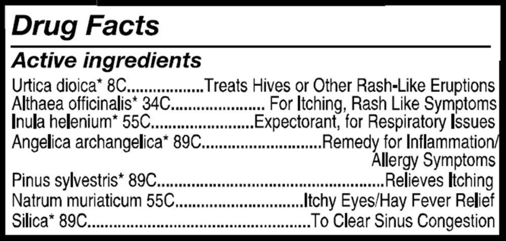 Product image for Allergy Maximum Strength Org.