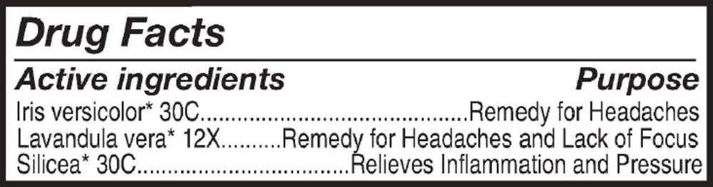 Product image for Headache Organic.