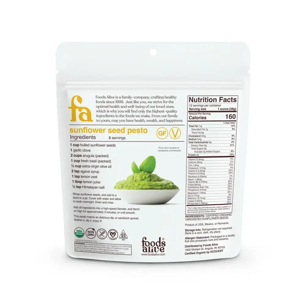 Product image for Sunflower Seeds (Hulled).