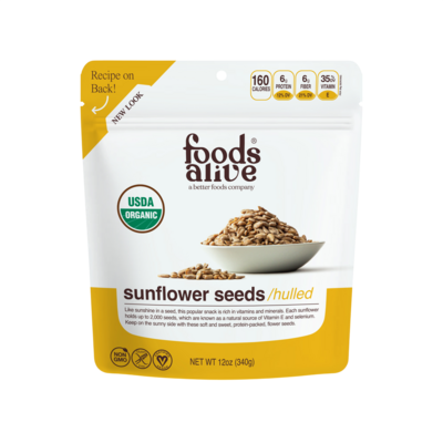 Organic Sunflower Seeds 340 Grams