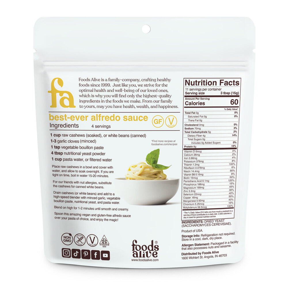 Product image for Nutritional Yeast Unfortified.