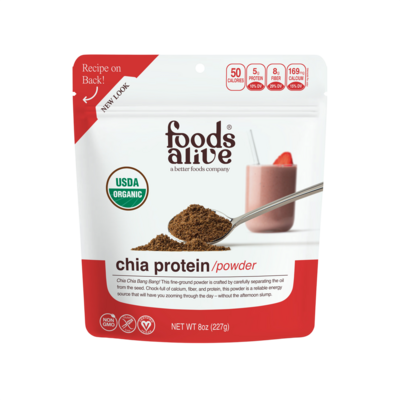 Chia Protein Powder Organic 227 Grams