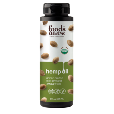 Hemp Oil Organic 236 Milliliters